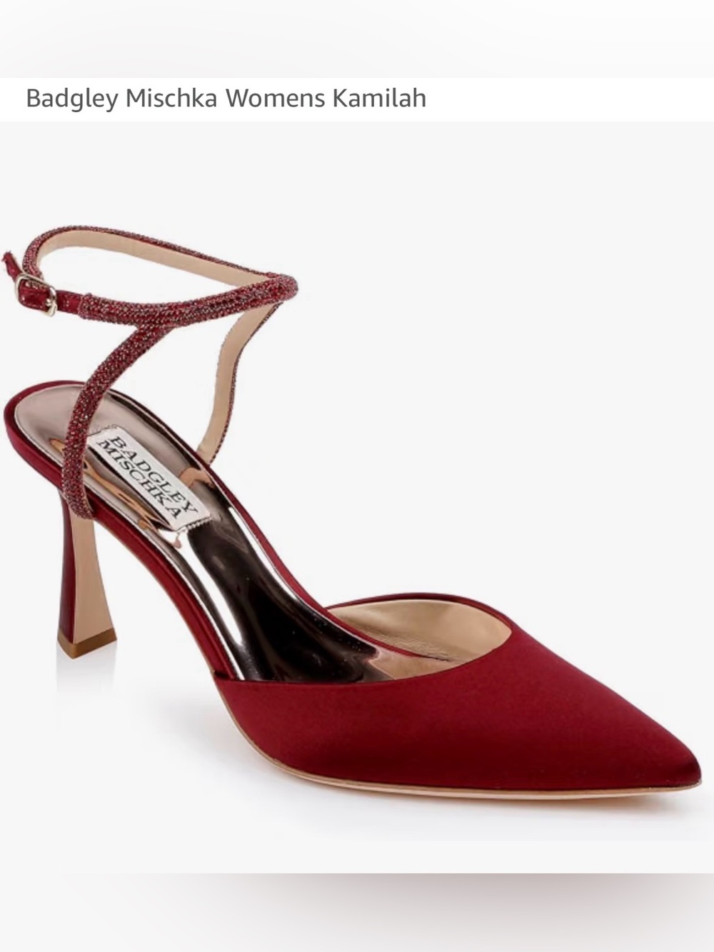Badgley Mischka Womens Kamilah size 6